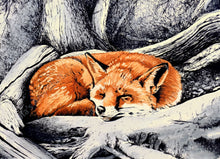 Load image into Gallery viewer, Fox Sleeping - Original
