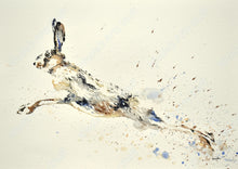 Load image into Gallery viewer, Running Hare - Original
