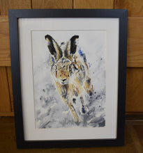 Load image into Gallery viewer, Hare Right At You  - Original, Prints and Cards
